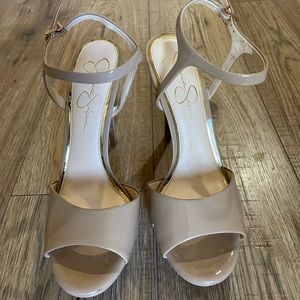 Jessica Simpson Nude Stilettos